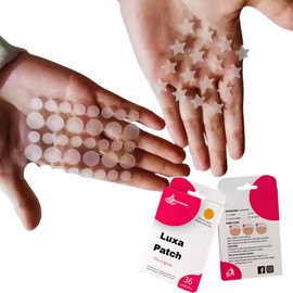 Luxa Patch™ Original patch from Luxamea - Hydrocolloid Acne Pimple Patch for Covering Zits and Blemishes in Face and Skin, Vegan-friendly and Not Tested on Animals (36 Count)