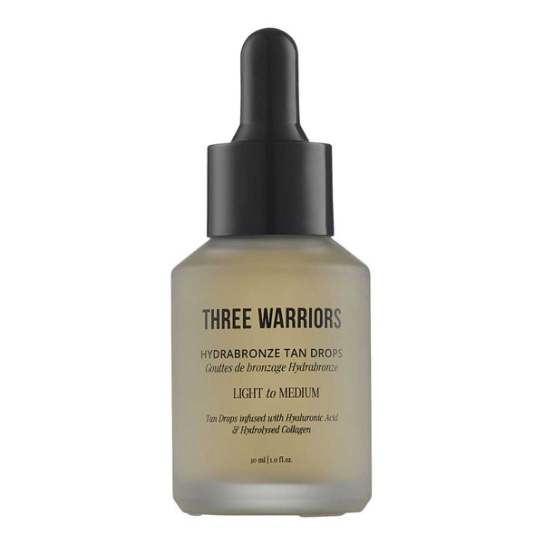 Three Warriors Hydrabronze Tan Drops - 30ml Light/Medium