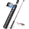 Wireless Presentation Clicker with Telescopic Pointer Stick,Rechargeable Presenter Remote Light