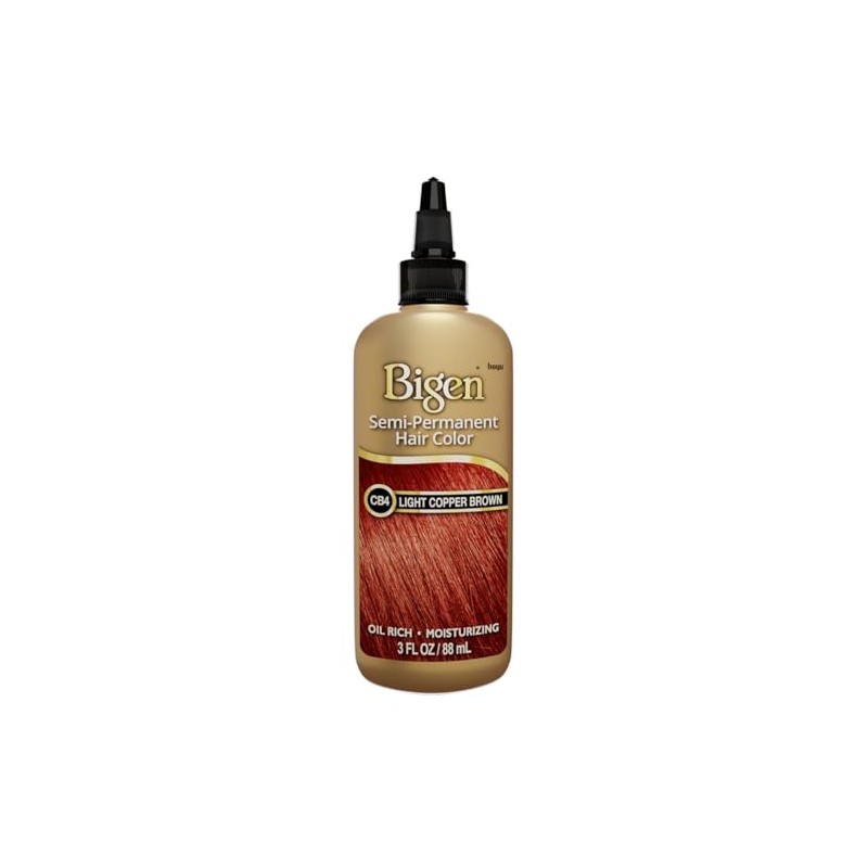 Bigen Semi-Permanent Haircolor #Cb4 Light Copper Brown 3 Ounce (88ml)