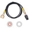 Soda Refill Adapter CO2 Cylinder Cartridge Fill Tank Connector with