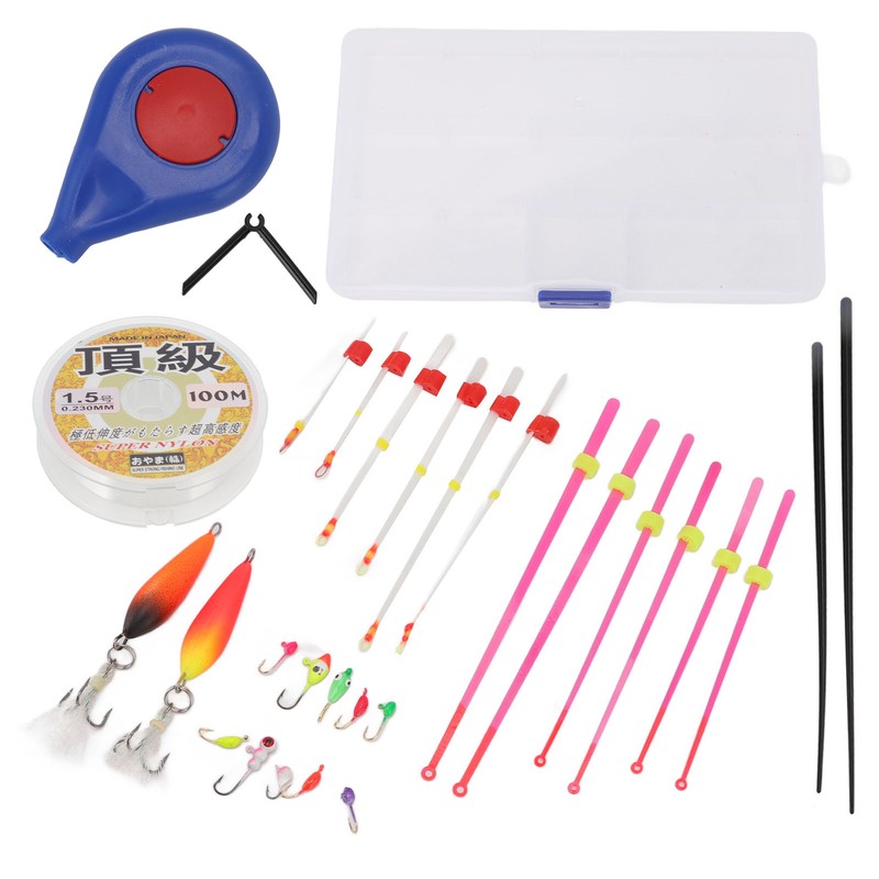 Mini Ice Fishing Rod Reel Combo Portable Ice Fishing Pole