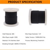 250FT 1/8" Black Wire Rope 316 Stainless Steel Wire Rope