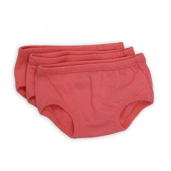 Tiny Undies Unisex Baby Underwear 3 Pack (3T, Bubblegum Pink)