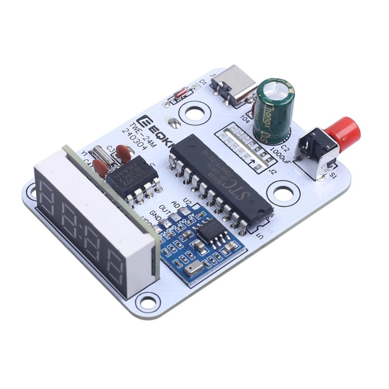 DONGKER TWE-24 Coloured Spectrum Indicator Kit, DIY Kit, Voice Control,
