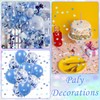 Yuanchu Pack of 6000 Confetti, 2.5 cm Confetti Colourful 50