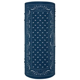 ZANheadgear® Motley Tube® Gaiter Polyester Blue Paisley