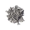 IMScrews 100pcs #8 x 1" (25mm) Stainless Flat Head Phillips