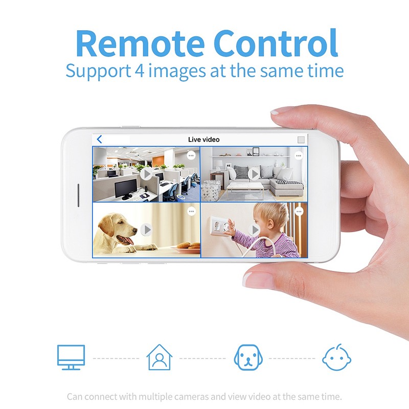 1080P WIFI Mini Camera Remote PIR Photo Video Recording Night
