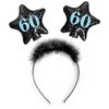 Libetui Cerchietto 60° compleanno donna fascia fascia regalo 60° compleanno