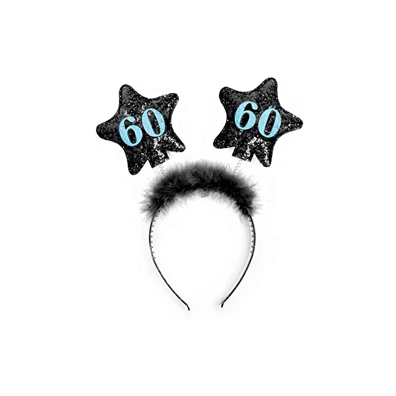 Libetui Cerchietto 60° compleanno donna fascia fascia regalo 60° compleanno