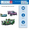 Larsen PG1 Racing Cars on the Track, 38 Piece Frame