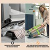 Ninmaofly 4 Pcs Luggage Straps, Adjustable Suitcase Straps, Heavy Duty