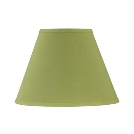 Aspen Creative 32640 Transitional Empire Shape Spider Construction Lamp Shade, Lime Green, 6" Top x 12" Bottom x 9" Slant Height