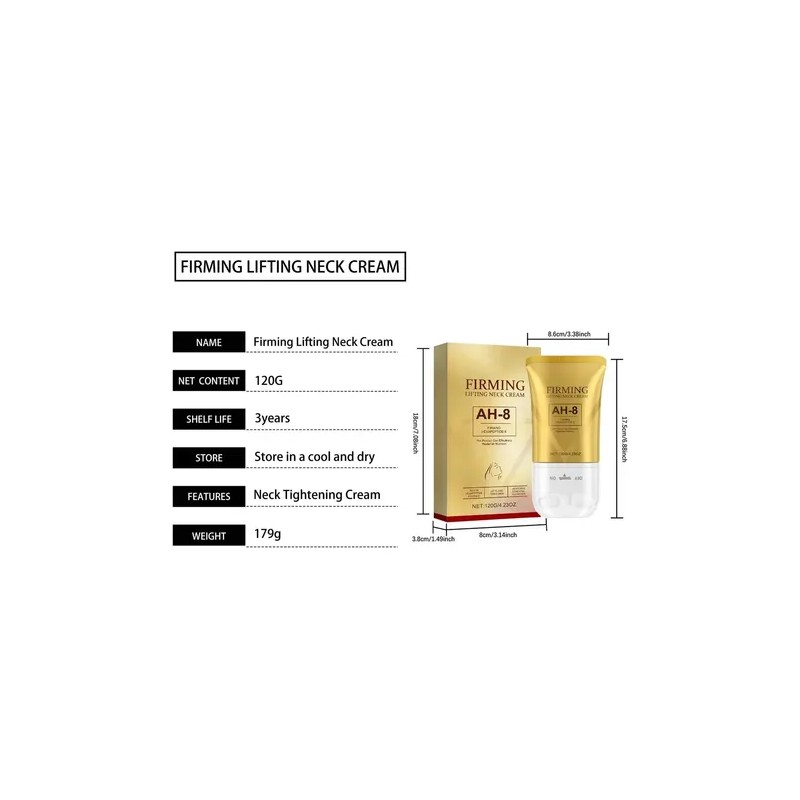 2pc Cuello Reafirmante Antiarrugas Roller Crema Hidratante Algodón