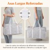 Lifewit 2 Pack Bolsa Extragrande, Reutilizables con Marco de Alambre