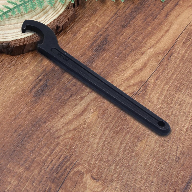 Auvotuis C Hook Spanner Wrench, Black Adjustment Tool Carbon Steel