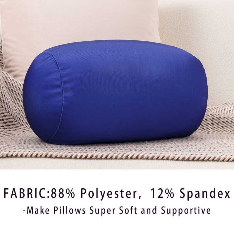 Focustree Squish Bean Bed Microbead Pillow Bolster Tube Body Pillow