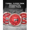 EZARC 4-1/2 inch Diamond Saw Blades for Angle Grinder, 3PCS