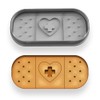 Bandage Cookie Cutter & Stamp - 4x1.75 Inches, Fun First-Aid