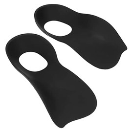 PACKOVE Orthotic Shoe Pads Flatfoot Corrector Insoles with Gel Cushion Arch Support Non Slip Breathable Inserts for Men and Women Relief Heel Cushion for Running Hiking and Everyday Use