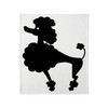 CafePress Retro Poodle Throw Blanket Super Soft Fleece Plush Throw