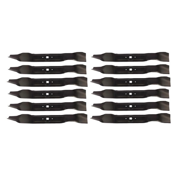 Value Pack 12-Pack. Replacement Mulching Blade 942-04126 – 21-3/16" x