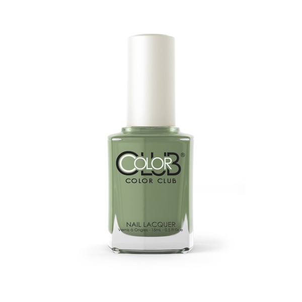 Color Club Nail Lacquer It's About Thyme, Nail Collection, Earthy Green Color .5 fl oz (15 mL)