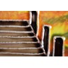 Tile Picture Sunset Dock 8x8"" by Benaya