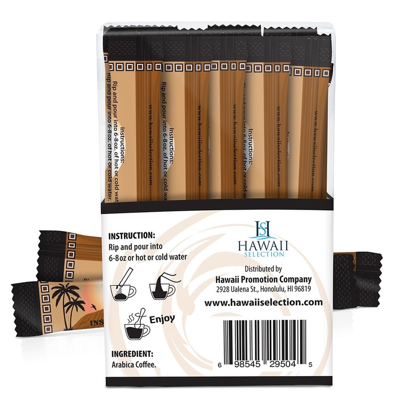 Hawaii Selection/ 10% Kona Coffee/Freeze Dried Instant Stick Type/ 10