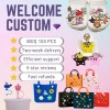 Functional EVA Laptop Handbag with Handle Punching Holes Custom Design