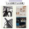 ベビーカーフック 2本入り バギーフック カラビナ マジックテープ式 マルチ 荷物 万能 ベビーカー荷物掛け カラビナ
