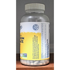 Solaray Magnesium Glycinate 350 mg 240 Capsules VegCaps High Absorption