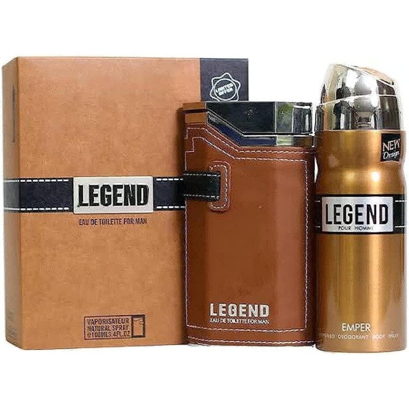 Emper Legend Men Eau De Toilette 100 ml + 200