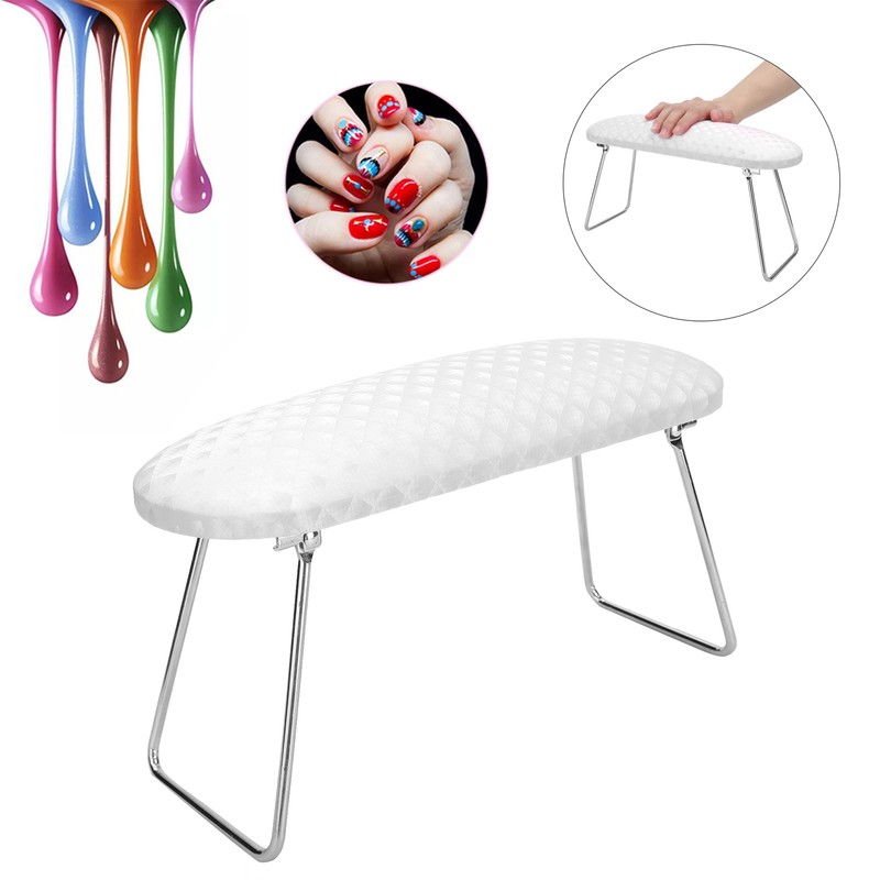 Nail Art Hand Pillow Foldable Manicure Hand Holder Wrist Support