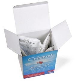 3 in 1 Komplettpflege für kleine Quick-Up Pools bis 10 m³ | Sichere Desinfektion und Algenverhütung für Minipools für einen Monat | Besonders einfache Anwendung | Klareffekt praktische Portionsbeutel