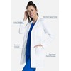 CHEROKEE Project Lab Women's 33" Lab Coat, CK452, XXS, White