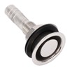 316 Stainless Steel Straight Thru Hull Valve Fitting 16mm Vent