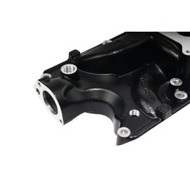 Deepmotor For Ford Small Block SBF 260 289 302 Dual Plane Aluminum Intake Manifold (Black)