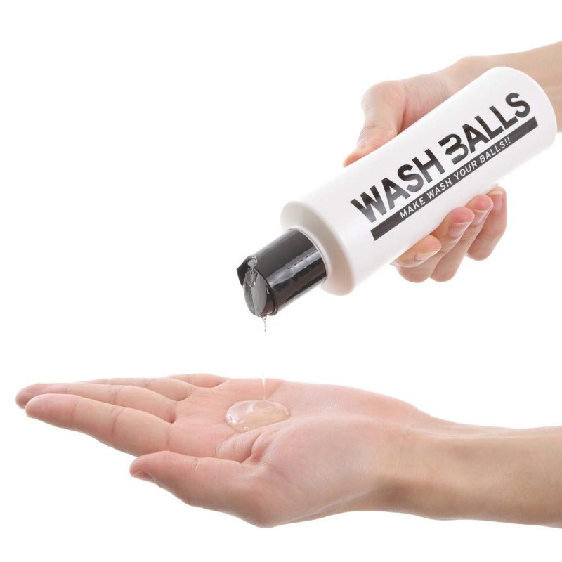 WASH BALLS Men's Delicate Zone Soap 【 Odor, Moisturizing, Dry