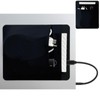 2-Pocket SSD Holder for Laptop,Adhesive Pouch,Portable Hard Drive Sleeve for