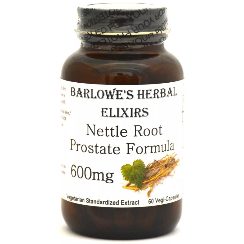Barlowe's Herbal Elixirs NETTLE ROOT PROSTATE FORMULA 5% Beta-Sitosterol, Stearate