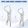 WORKPRO 5-Piece Locking Pliers Set, Pliers Tool Set, Vice Grips