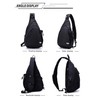 TurnWay Water-Proof Sling Backpack/Crossbody Bag/Shoulder Bag for Travel, Hiking, Cycling,
