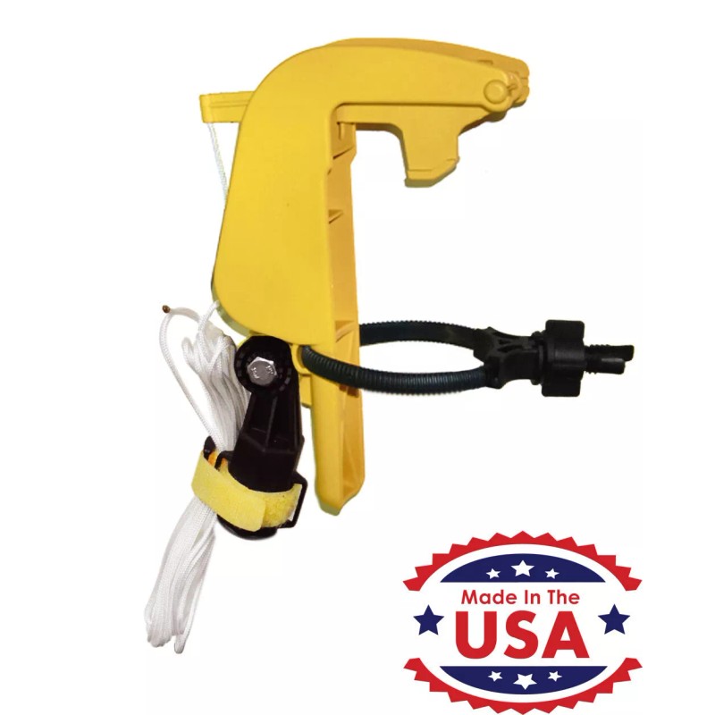 Gotcha Sprayer Pro Extension Pole Adapter. Trigger Wasp Spray, Tree