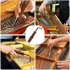 Piano Tuning Kit, Professional Piano Tuning Kit of 8Pcs, Tuning