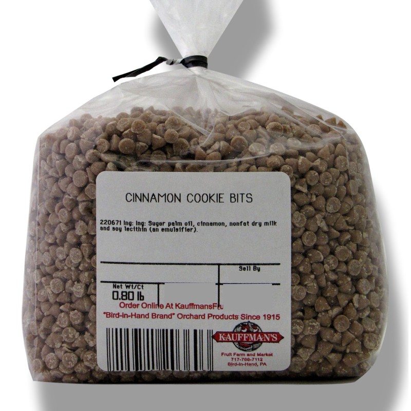Bulk Cinnamon Cookie Baking Bits, 12 Oz. Bag (Pack of