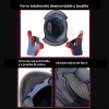 generic Casco De Motocicleta Con Orejas De Gato For Mujer,