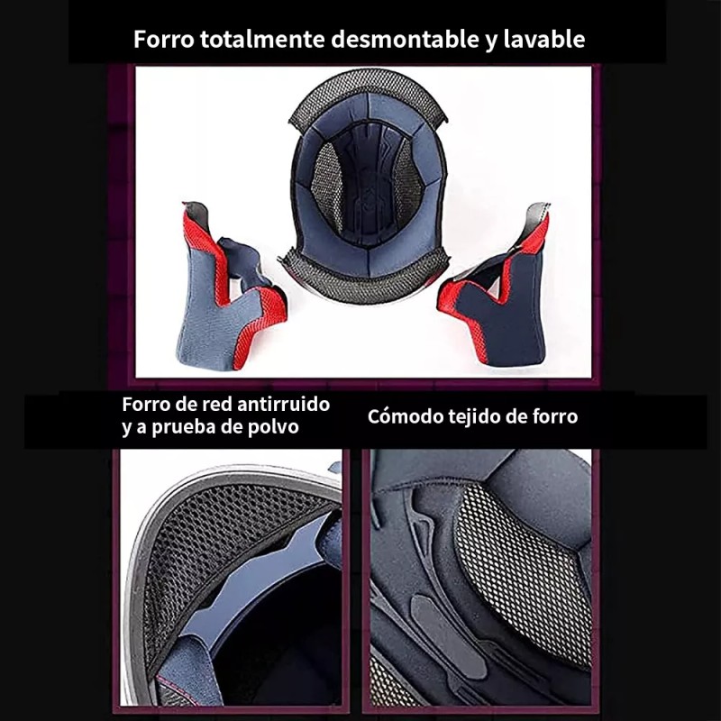 generic Casco De Motocicleta Con Orejas De Gato For Mujer,