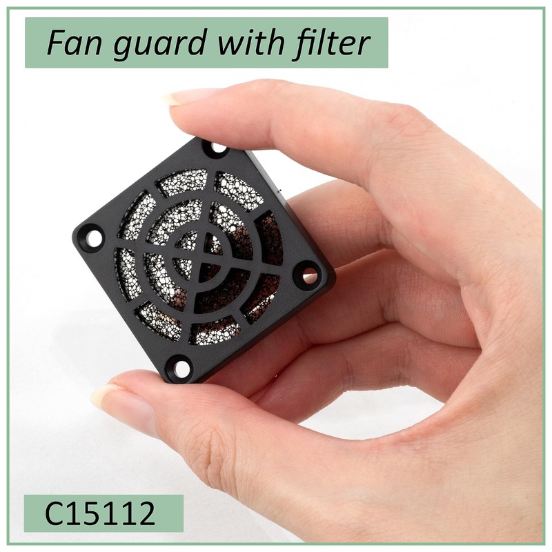 AERZETIX - C15112-40 x 40 mm protective grille for PC